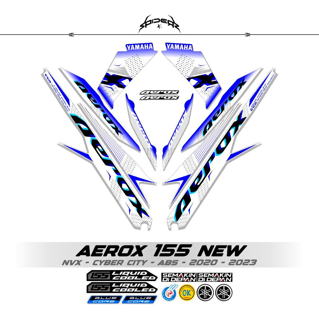 Jual Striping Aerox Motif 4 2020 2023 Nvx Cyber City Yamaha New