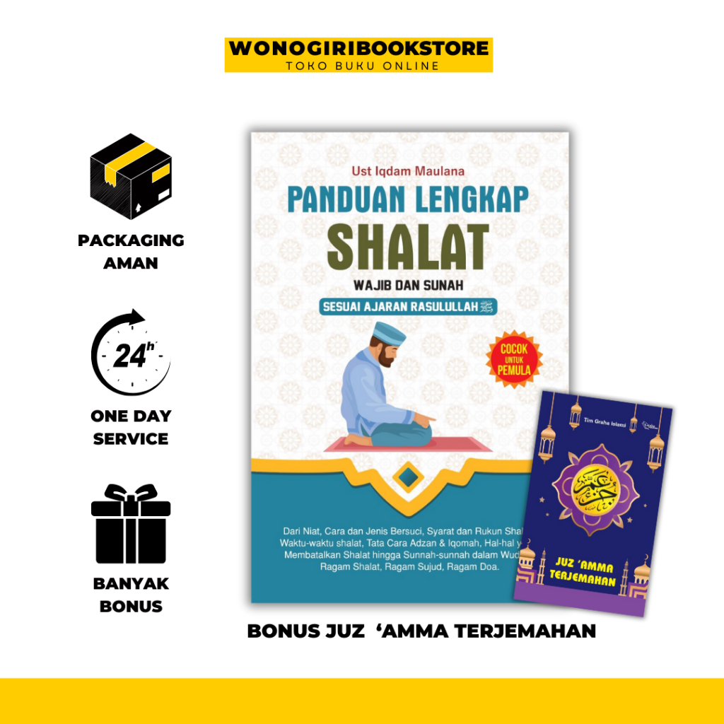 Jual Buku Panduan Lengkap Shalat Wajib Dan Sunah Sesuai Ajaran