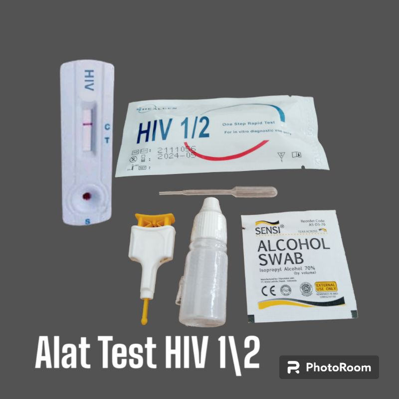 Jual Hiv Test Kit Mandiri Satuan Lengkap Shopee Indonesia