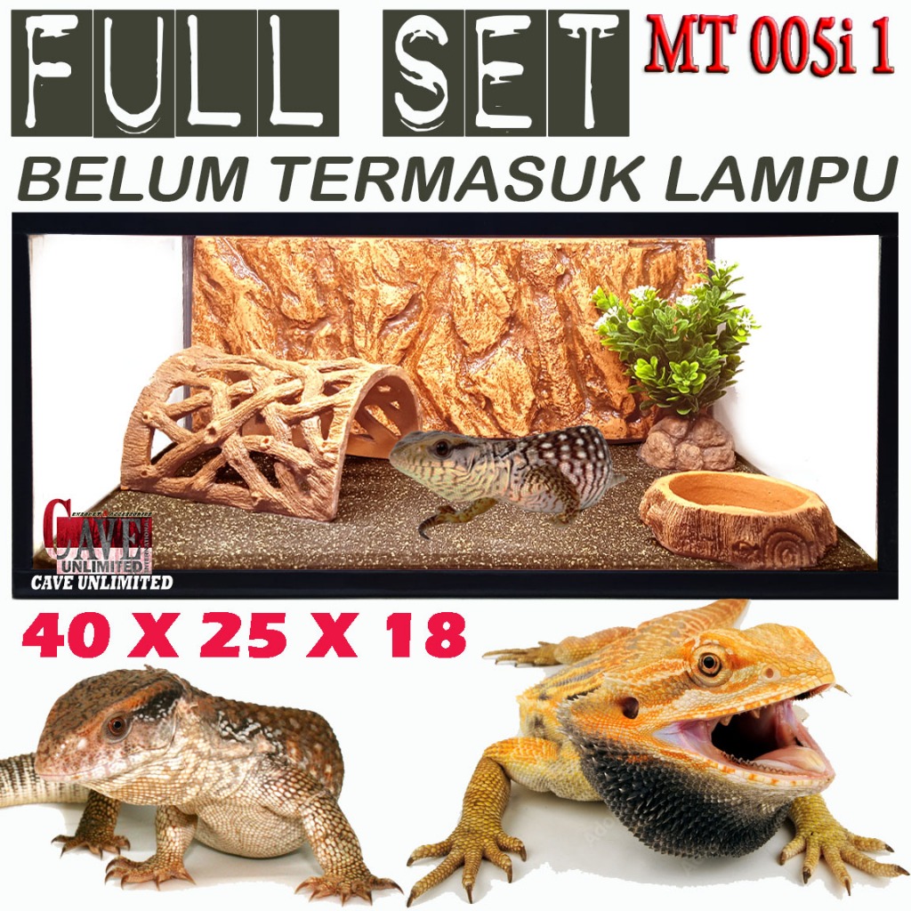 Jual Mt I Full Set Kandang Aquarium Terrarium Gex L Low Ceper Varanus