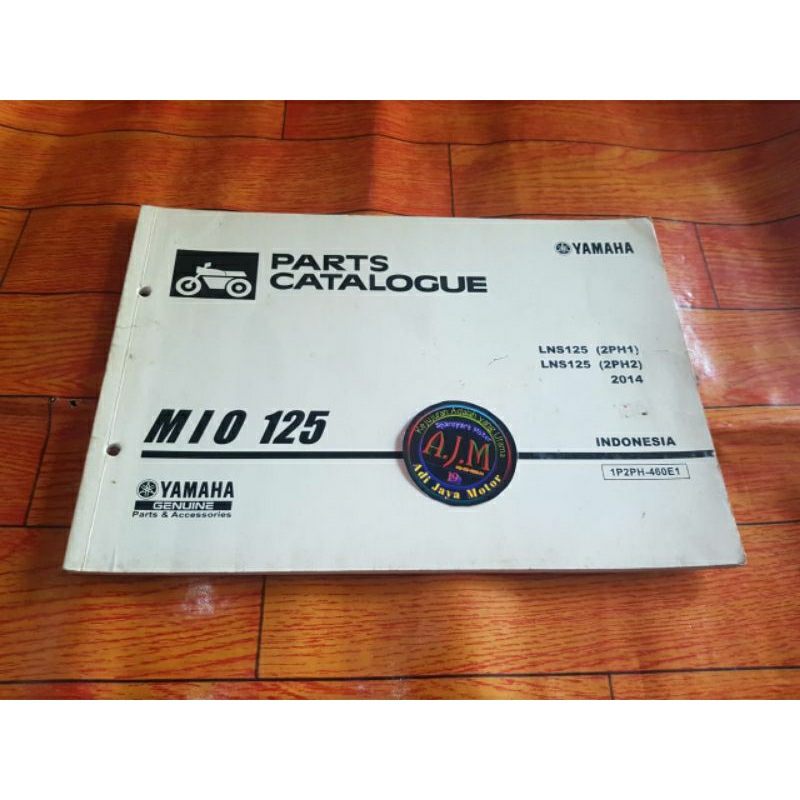 Jual Buku Part Catalog Katalog Copian Yamaha Mio M Shopee Indonesia