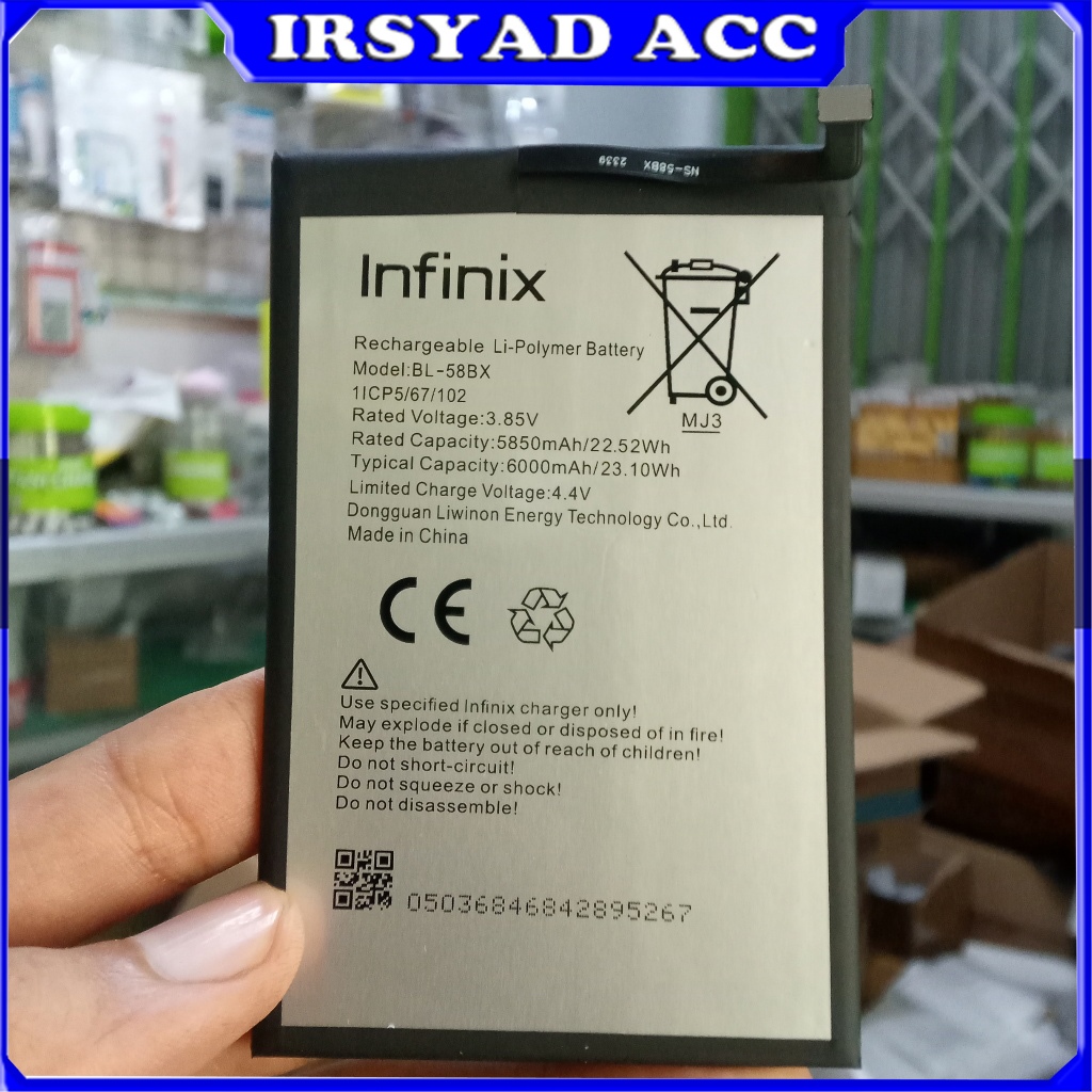 Jual Baterai Battery Infinix Bl Bx For Infinix Hot Play Hot