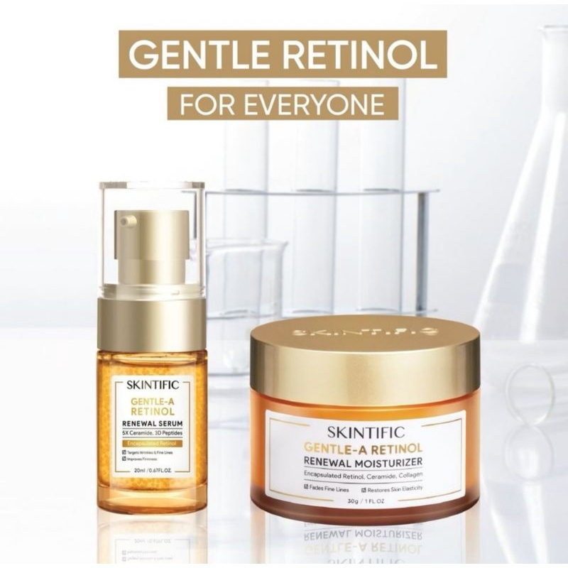 Jual ORIGINAL SKINTIFIC Gentle A Retinol Renewal Serum 20ml Renewal