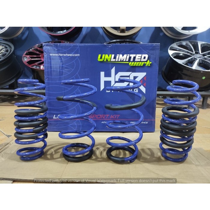 Jual Lowering Kit Empuk Merk HSR Per Ceper Buat Mobil SUZUKI ERTIGA