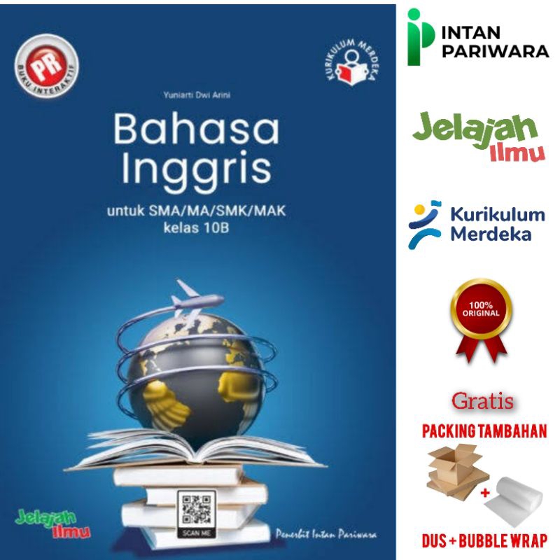 Jual Buku PR Interaktif Bahasa Inggris SMA MA Kelas 10 Jilid 10B