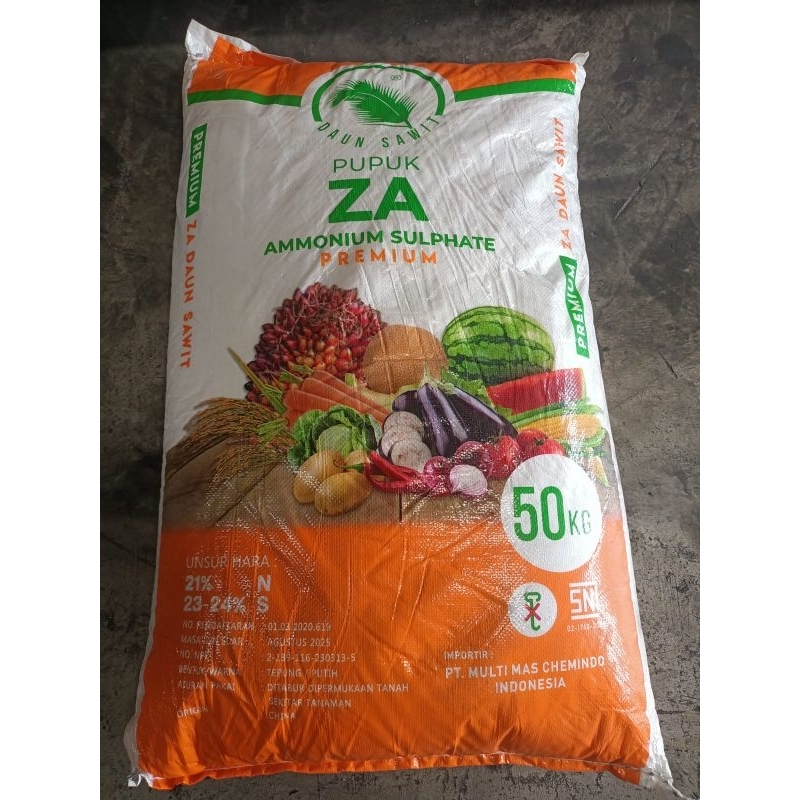 Jual PUPUK ZA PREMIUM DAUN SAWIT 50KG Shopee Indonesia