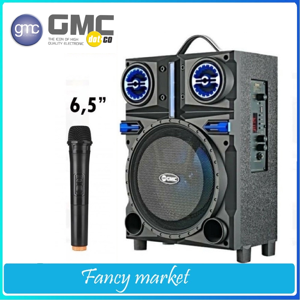 Jual Speaker Bluetooth Gmc Q Speaker Portable Ampli Meeting