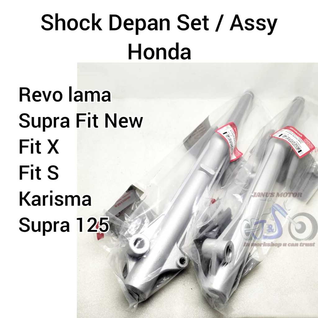 Jual Shock Depan Set Honda Karisma Supra Fit New S Revo Lama