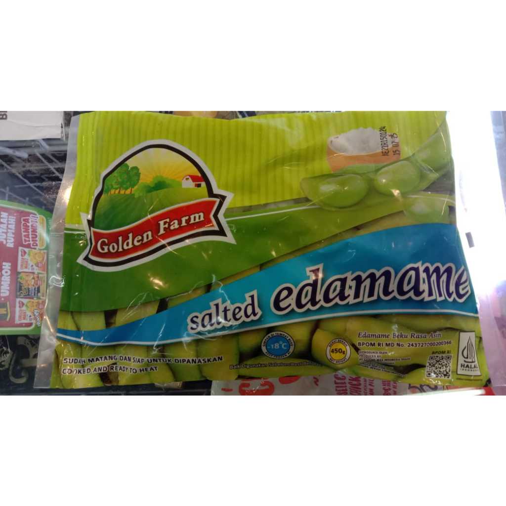 Jual Golden Farm Salted Edamame G Shopee Indonesia