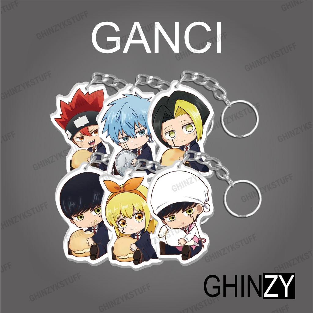 Jual Gantungan Kunci Ganci Anime Akrilik Mashle Seri 1 Mash Lemon