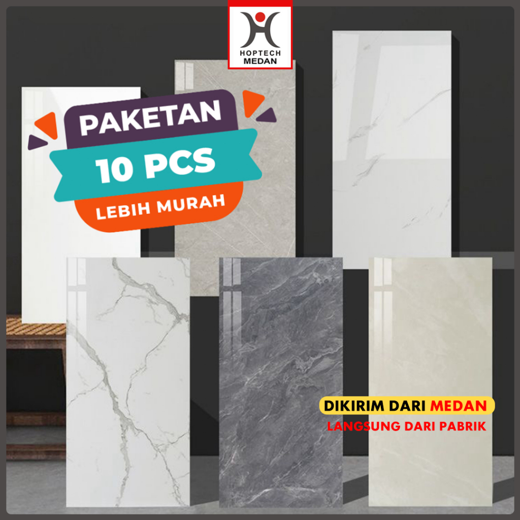 Jual Paket Lembar Wallpaper Dinding Vinyl Marble X Cm Cm