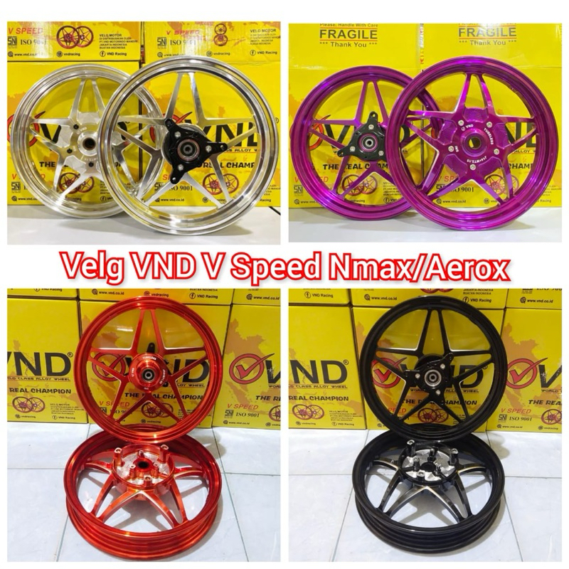 Jual Velg VND V Speed Nmax Old Nmax New Aerox Pelek VND Vspeed