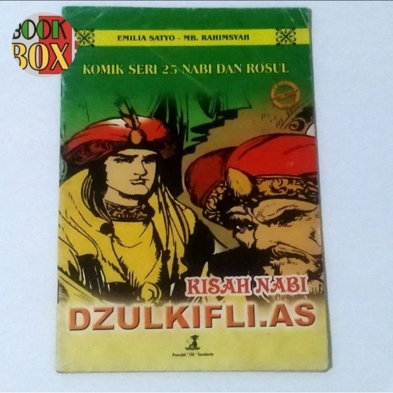 Jual Komik Islam Seri Nabi Dan Rasul Kisah Nabi Dzulkifli As