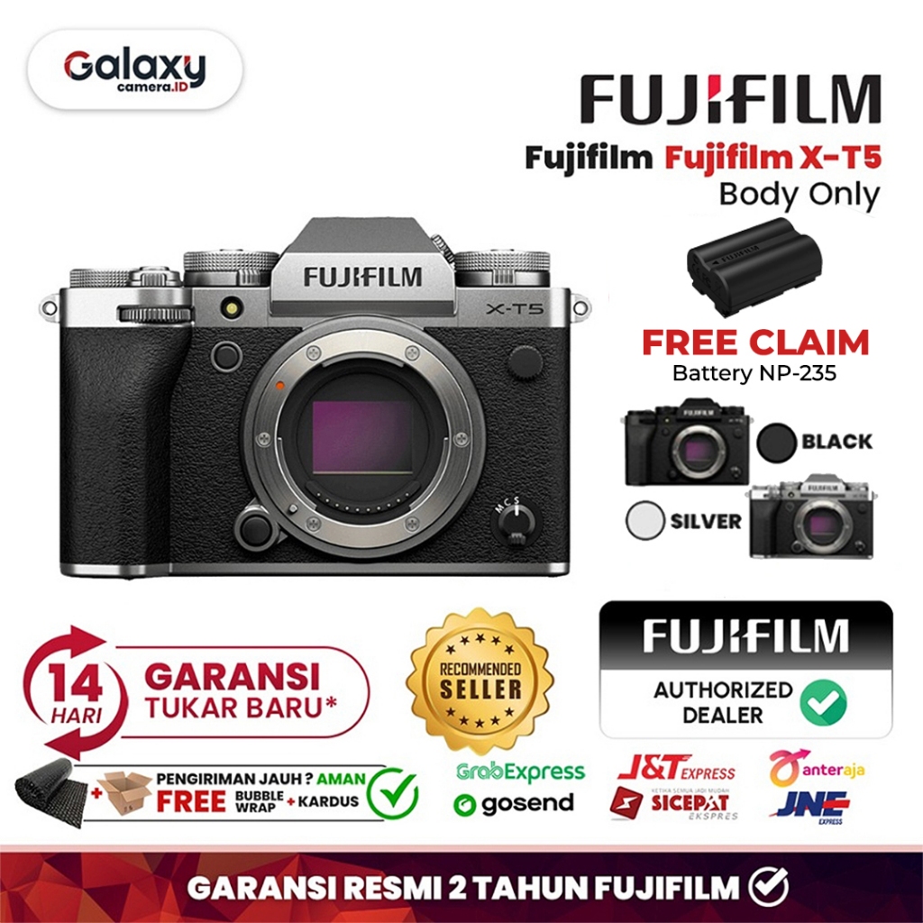 Jual Fujifilm X T5 Body Only XT5 XT 5 Mirrorless Camera Garansi Resmi 2