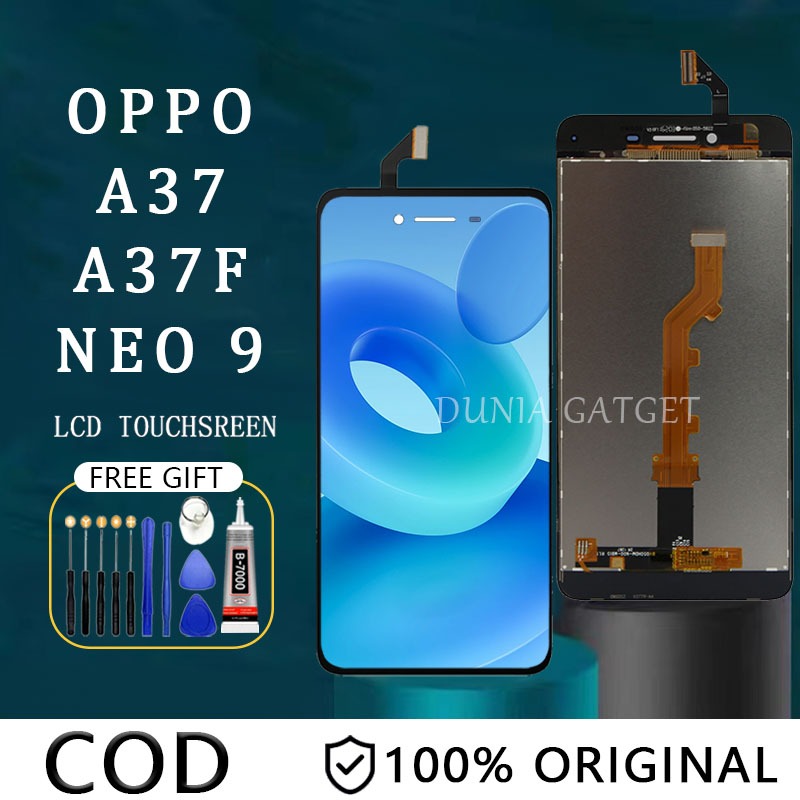 Jual ORIGINAL LEMHD LCD OPPO A37 A37F NEO 9 ORIGINAL 100 FULL SET