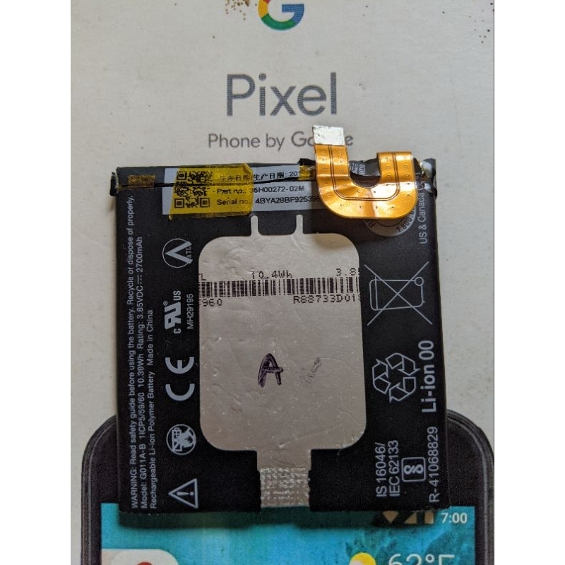 Jual Batrai Pixel 2 Original Bekas Shopee Indonesia