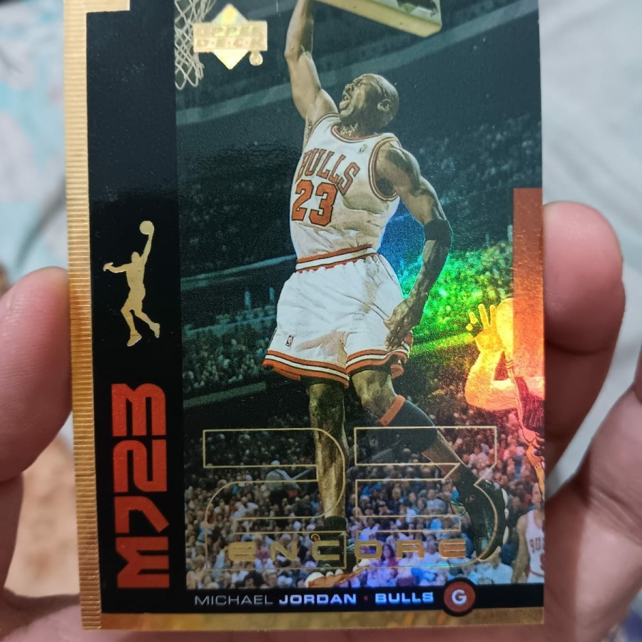 Jual Kartu Basket Michael Jordan Ud Encore 1998 Langka Numbered Fx 13