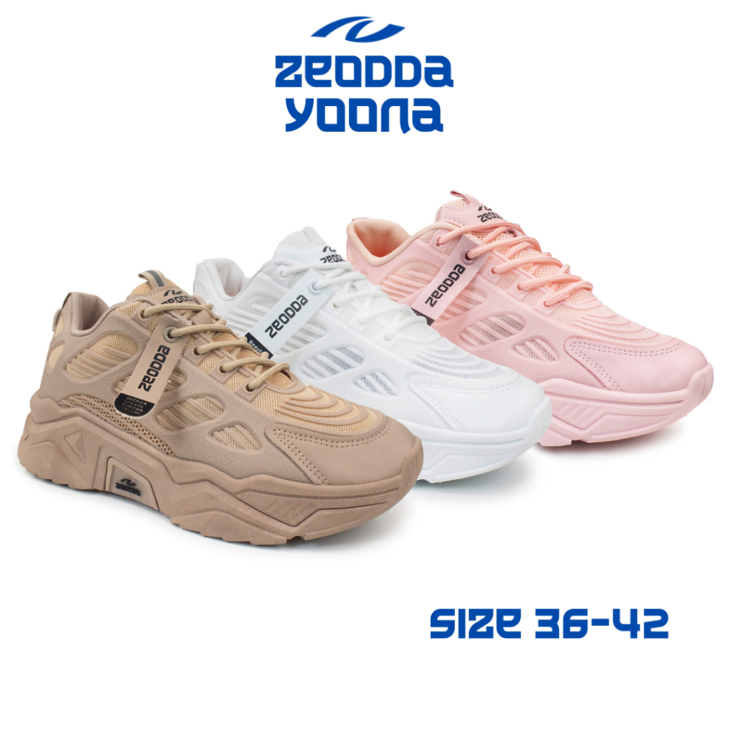 Jual Zeodda Yoona Sepatu Sneaker Wanita Korea Sporty Traning Jogging