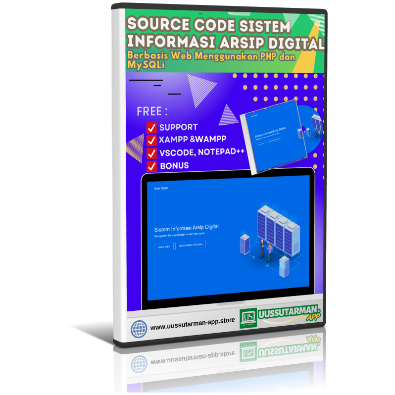 Jual Source Code Sistem Informasi Arsip Digital Berbasis Web