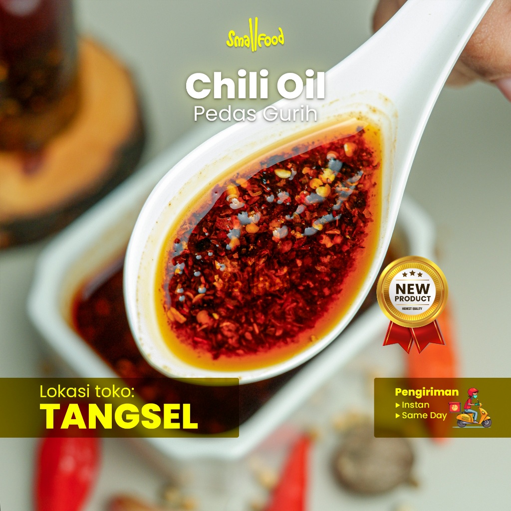 Jual Chili Oil Minyak Cabai Sambal Dimsum Smallfood Frozen Food