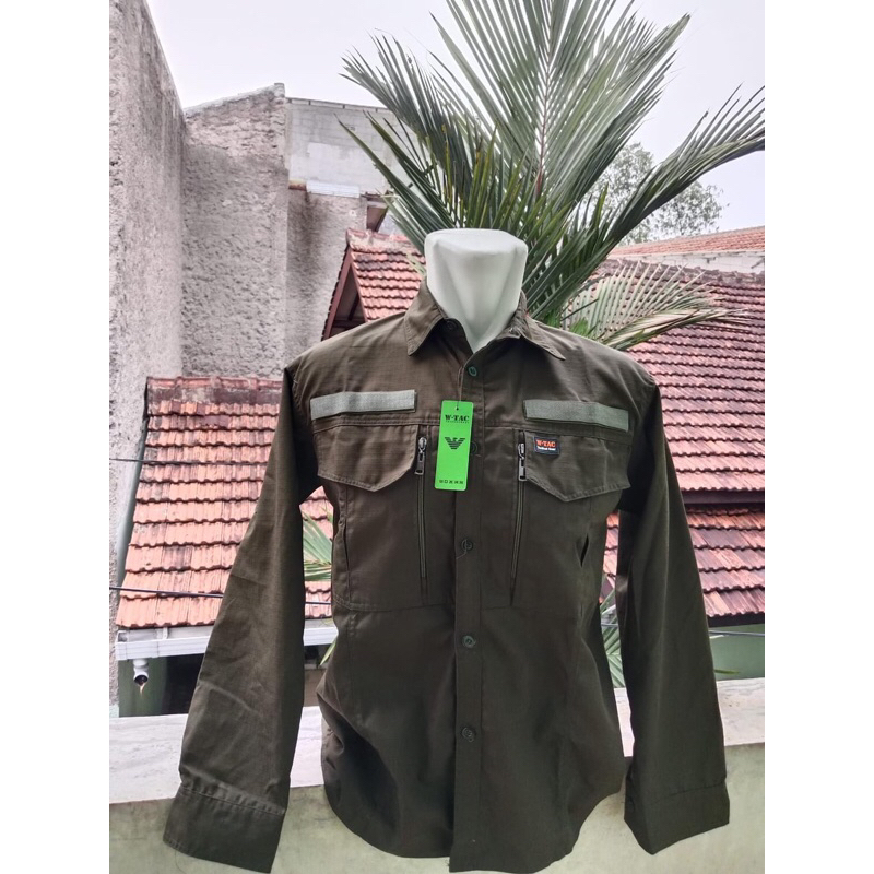 Jual Kemeja Lapangan Kemeja Panjang Kemeja Tactical W Tac Kemeja