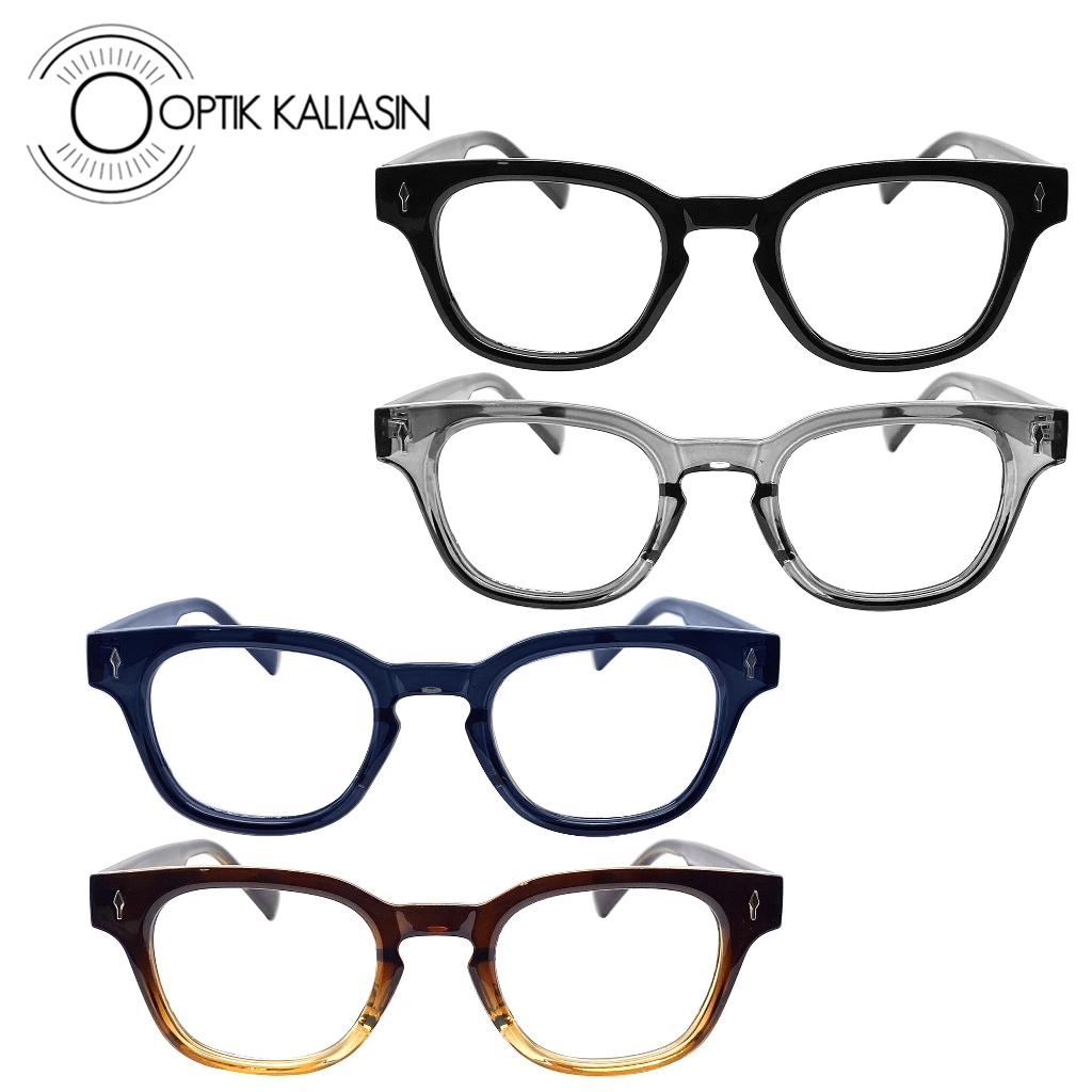 Jual Optik Kaliasin Frame Kacamata Vintage Tebal Bold Pria Wanita