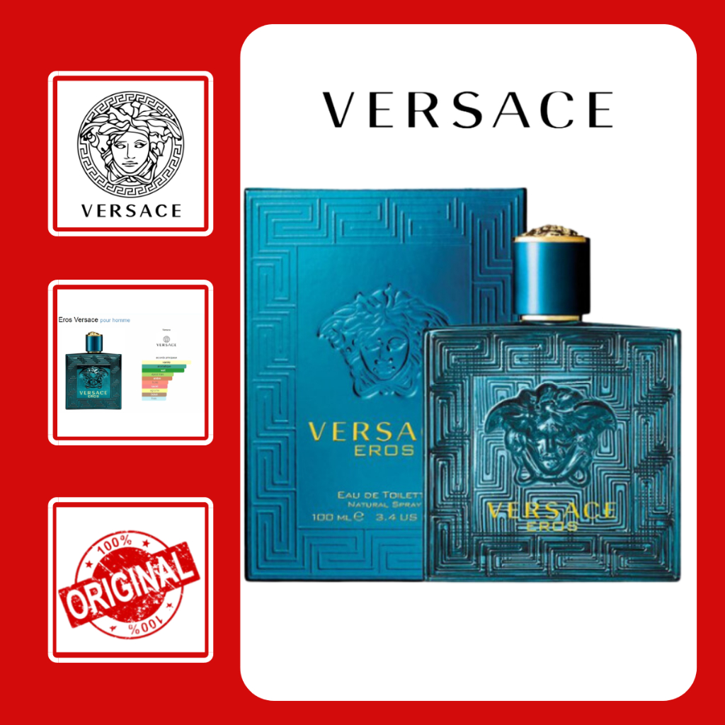 Jual Garansi Ori Versace Eros Love Rose Versace Eros Eau De