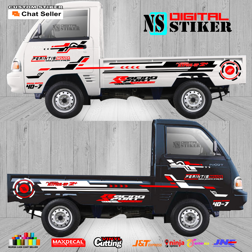 Jual Stiker Mobil Pickup Carry Futura Stiker Pickup Indonesia Stiker