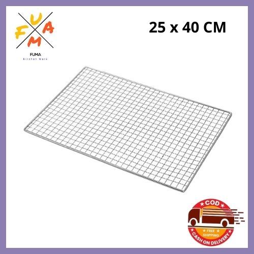 Jual Cooling Rack Grill Rak Cake Pendingin Kue Tatakan Grid 25 X 40 CM