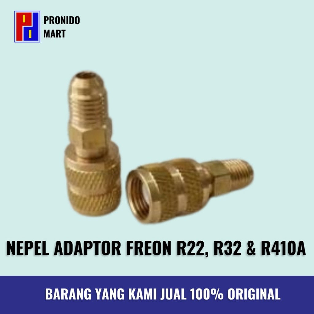 Jual Nepel Adaptor Freon R22 R32 R410A Shopee Indonesia