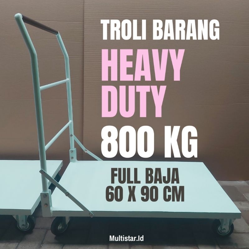 Jual Troli Handtruck Troly Barang Troli Besi Bordes Heavy Duty