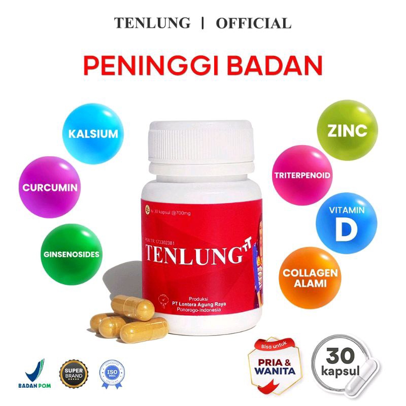 Jual Tenlung TT Peninggi Badan Isi 30 Kapsul Shopee Indonesia