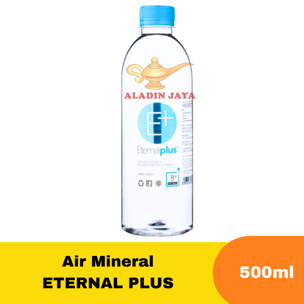 Jual Air Mineral ETERNAL PLUS 500 Ml Shopee Indonesia