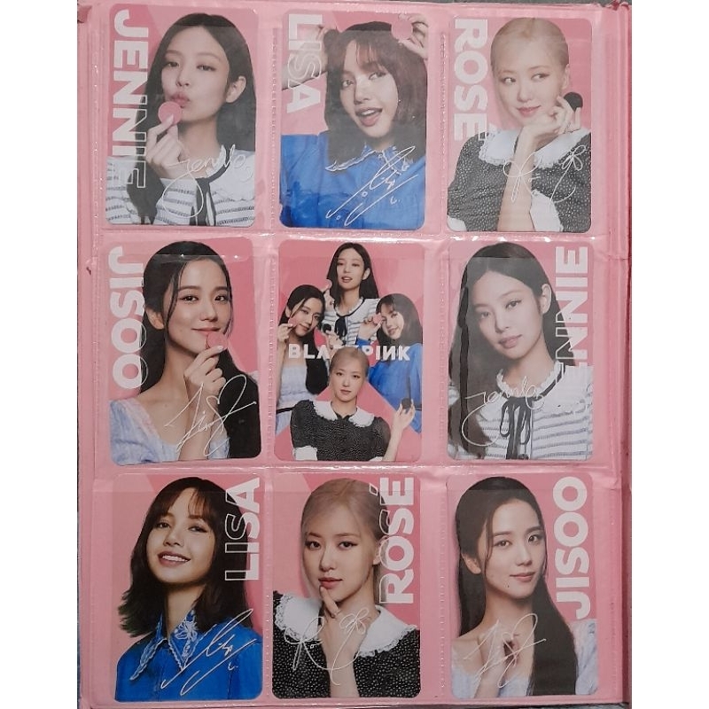 Jual Official Photocard Blackpink X Oreo PC Collaboration Original Asli