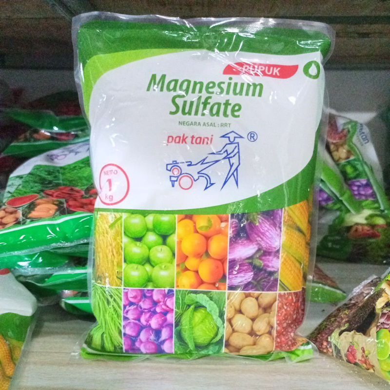 Jual Pupuk Magnesium Sulfate Pak Tani Isi 1 KG Kemasan Pabrik Original