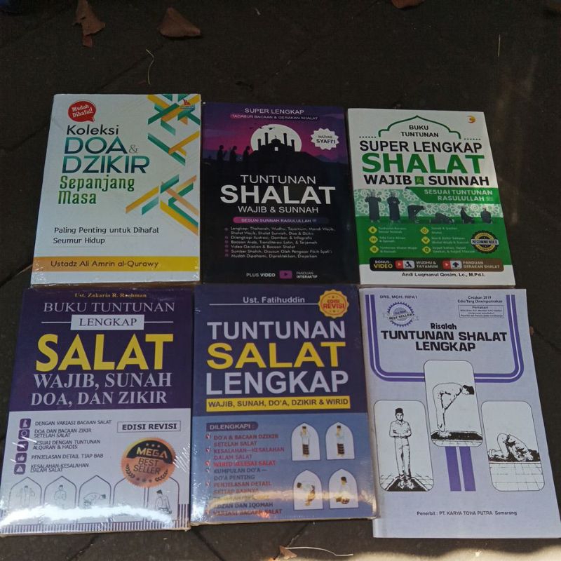 Jual Buku Tuntunan Sholat Doa Dzikir Wirid Lengkap Shopee Indonesia