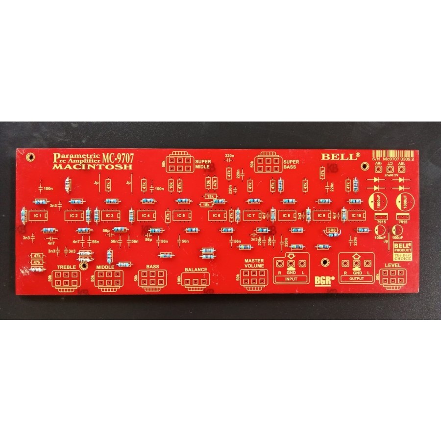 Jual PCB PARAMETRIC PARAMETRIK BELL MC 9707 MACINTOSH BGR Shopee