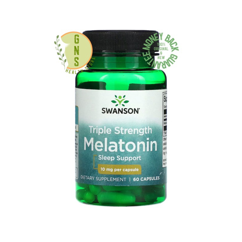 Jual Swanson Triple Strength Melatonin Mg Sleep Support Shopee