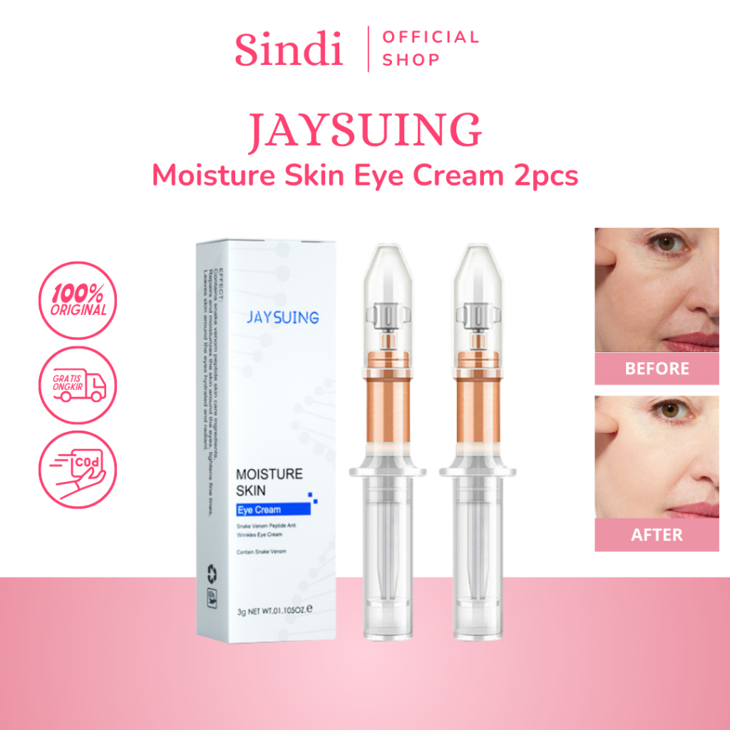 Jual Jaysuing Moisture Skin Eye Cream 2 Pcs Instan Krim Penghilang