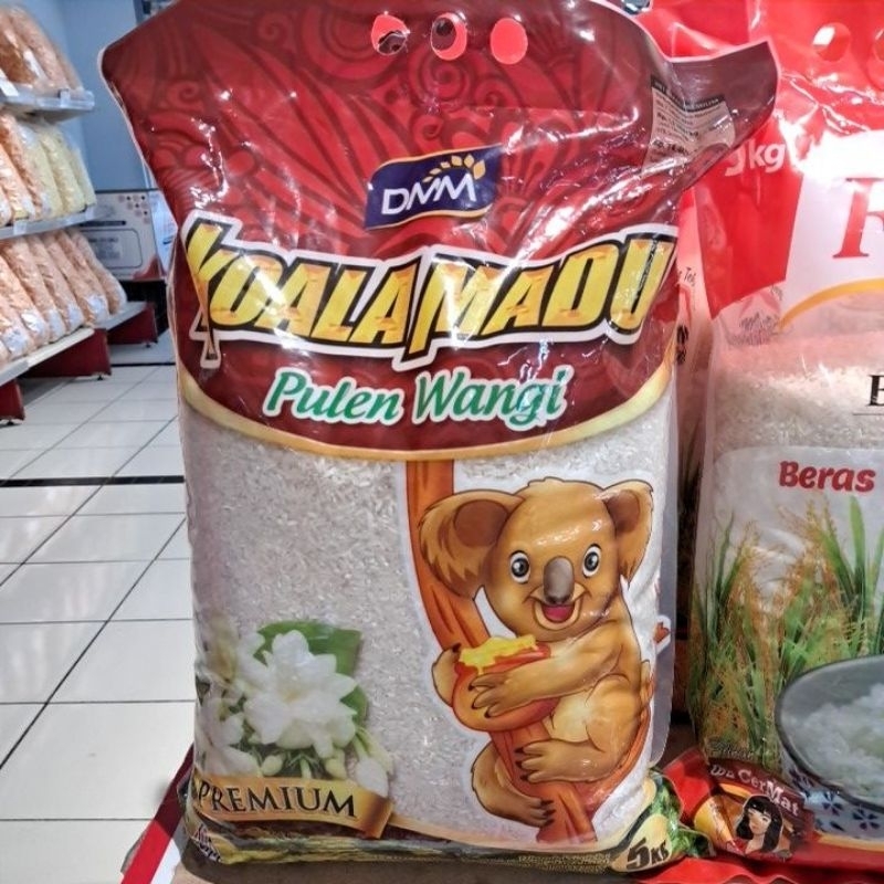 Jual Beras Setra Ramos Koala Madu 5kg Shopee Indonesia