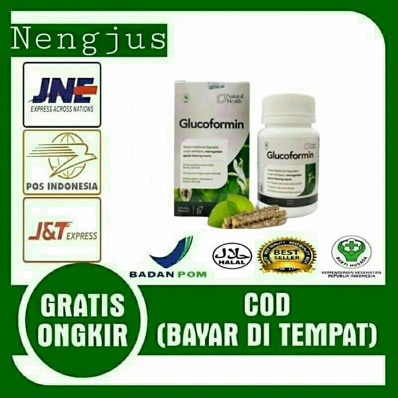 Jual Glucoformin Original Obat Diabetes Kencing Manis Herbal Asli