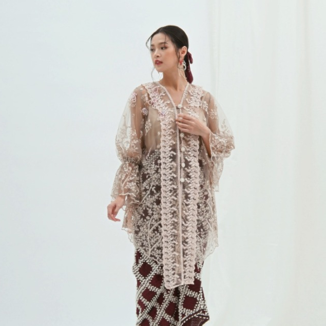 Jual JALEELA THEYA TOP OUTER ONLY INNER NOT INCLUDED KEBAYA