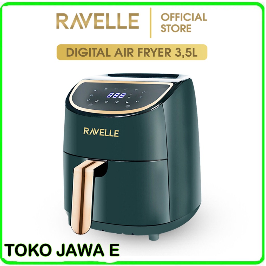 Jual Air Fryer Ravelle Raf A Kapasitas L Airfryer Penggorengan