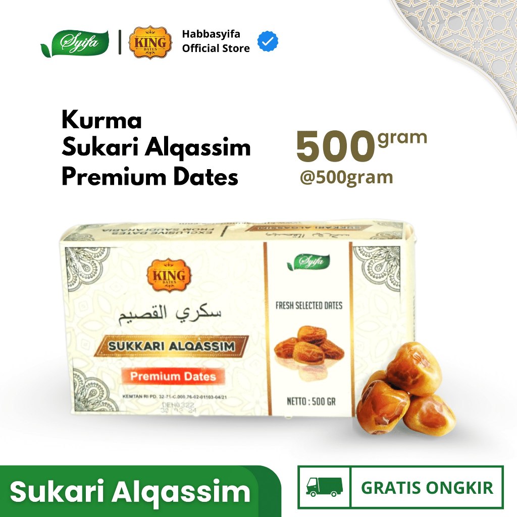 Jual Kurma Sukari Kurma King Dates Kg Basah Lembut Premium Sukkari