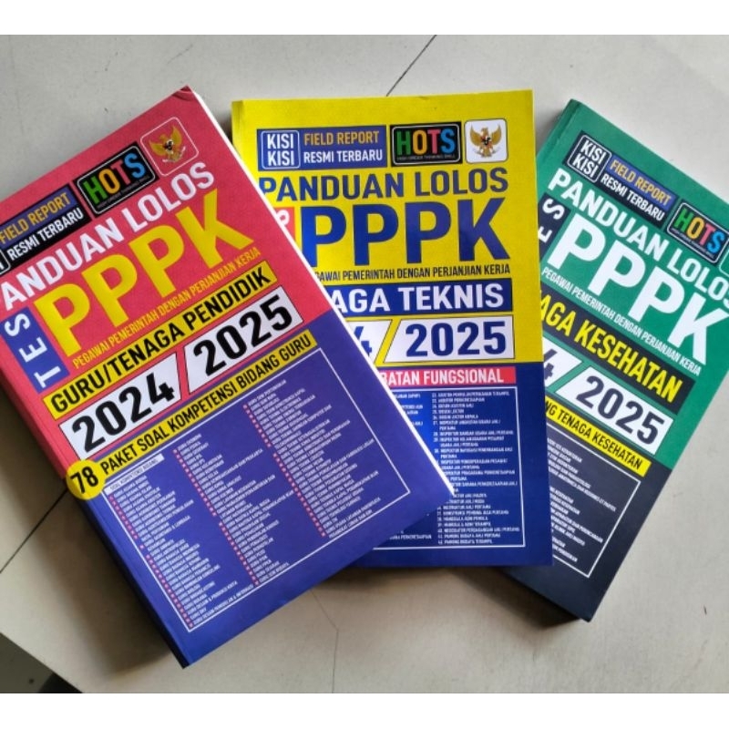 Jual PANDUAN LOLOS TES PPPK 2024 2025 Shopee Indonesia