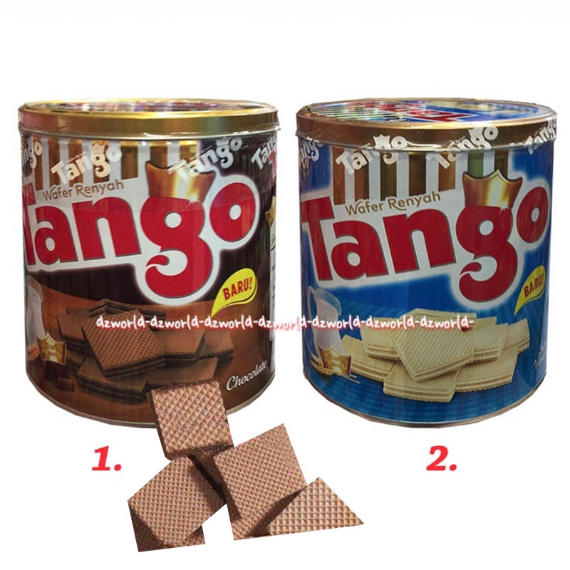 Jual Tango Wafer Vanilla Coklat Milk Gr Renyah Baru Wafer Susu