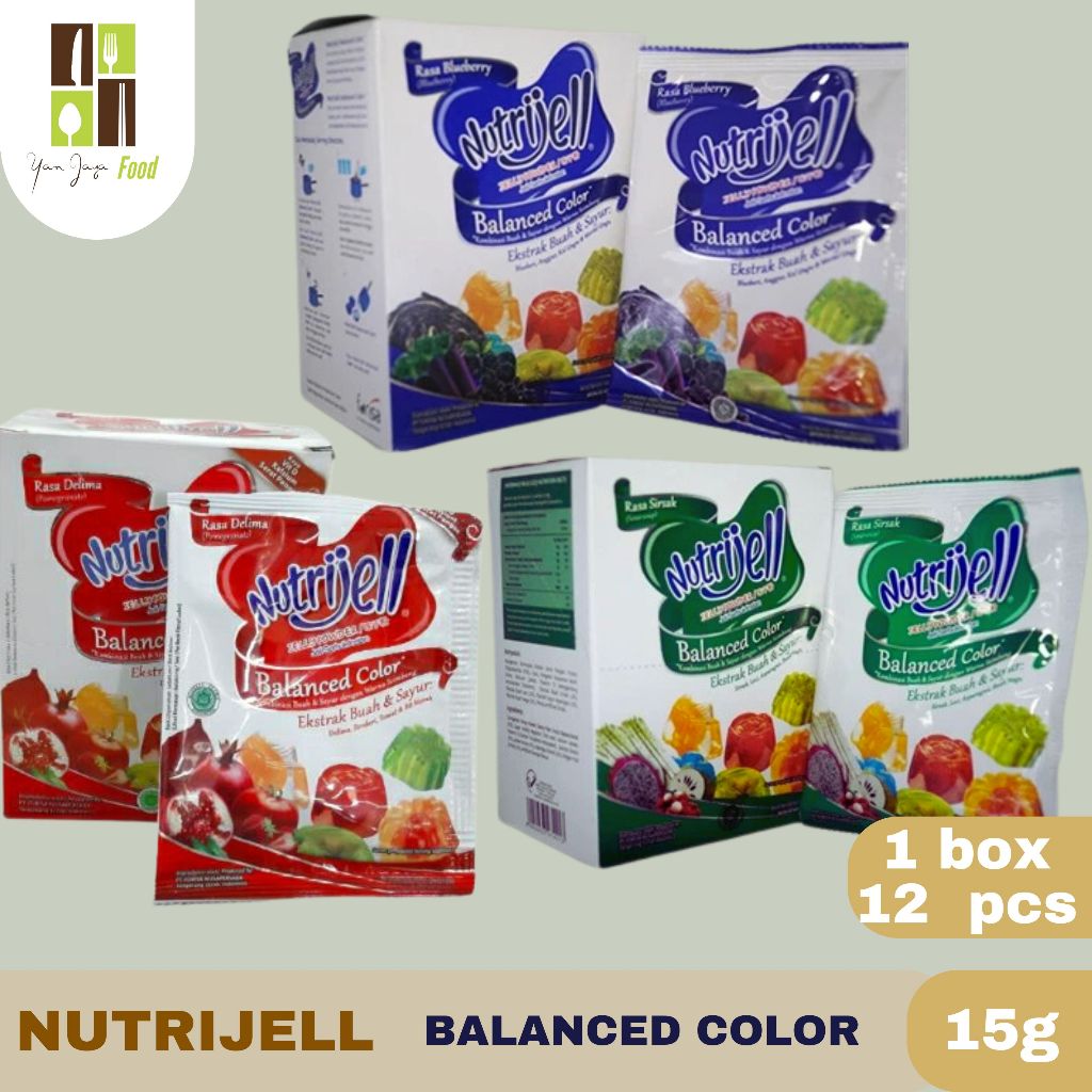 Jual Nutrijel Balanced Color Ekstrak Buah Dan Sayur Rasa Delima