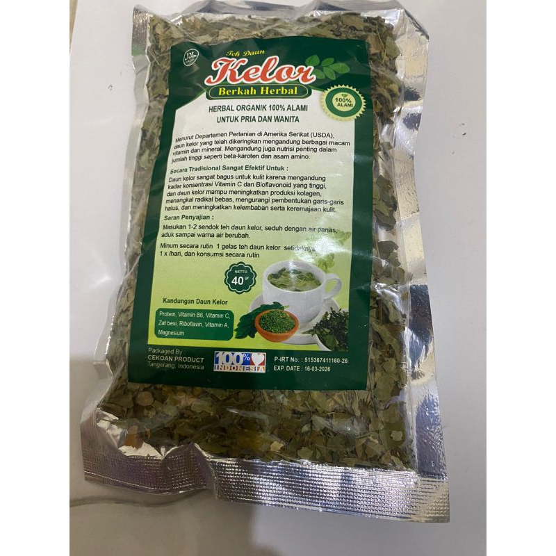 Jual Teh Daun Kelor Original Gr Shopee Indonesia