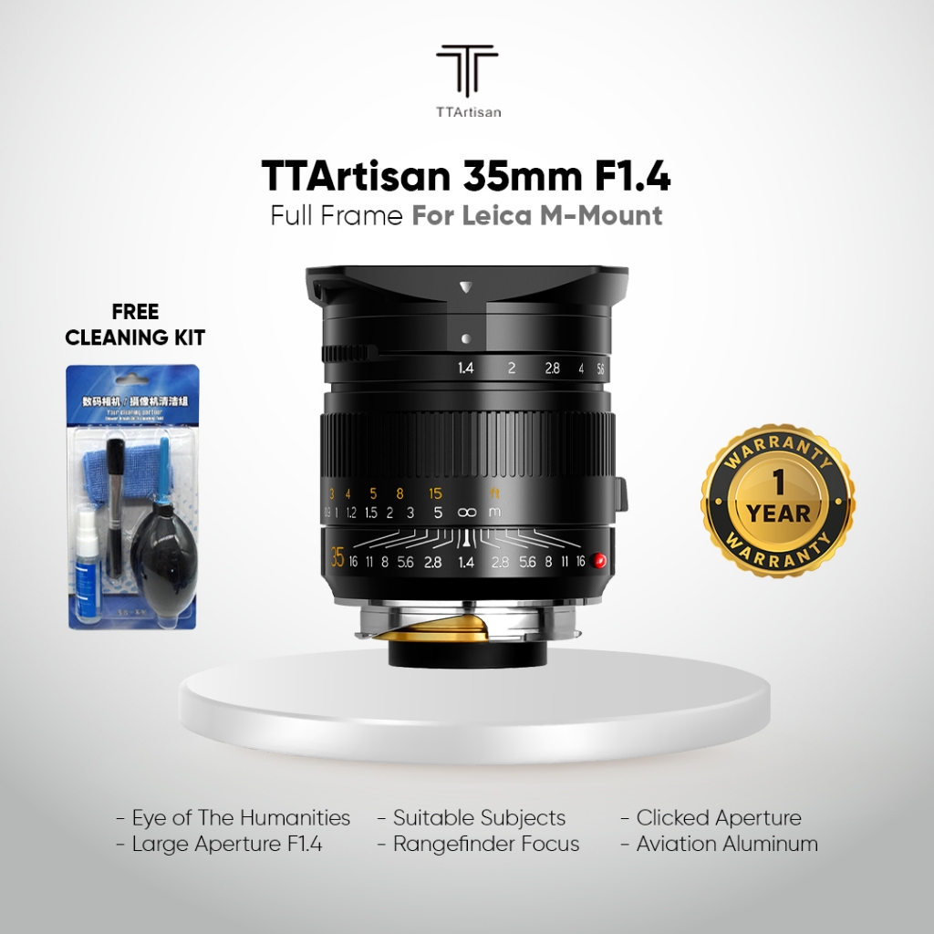 Jual TTArtisan 35mm F1 4 For Leica M Mount Shopee Indonesia