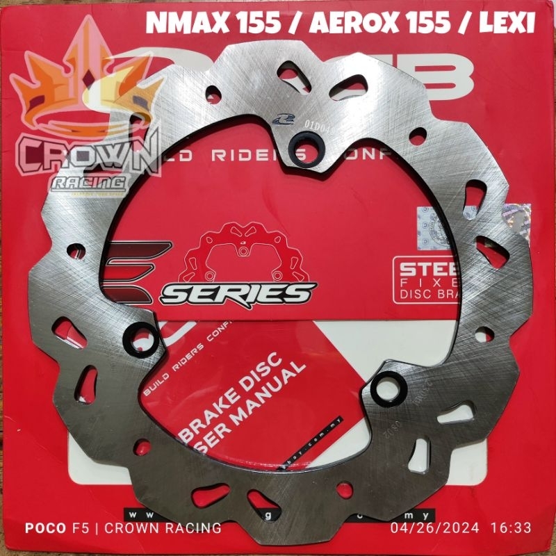 Jual Piringan Cakram Discbrake Depan Rcb E Series Yamaha Nmax